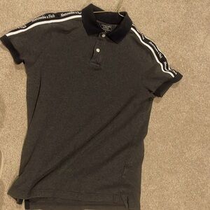 Abercrombie Dark Grey Polo
